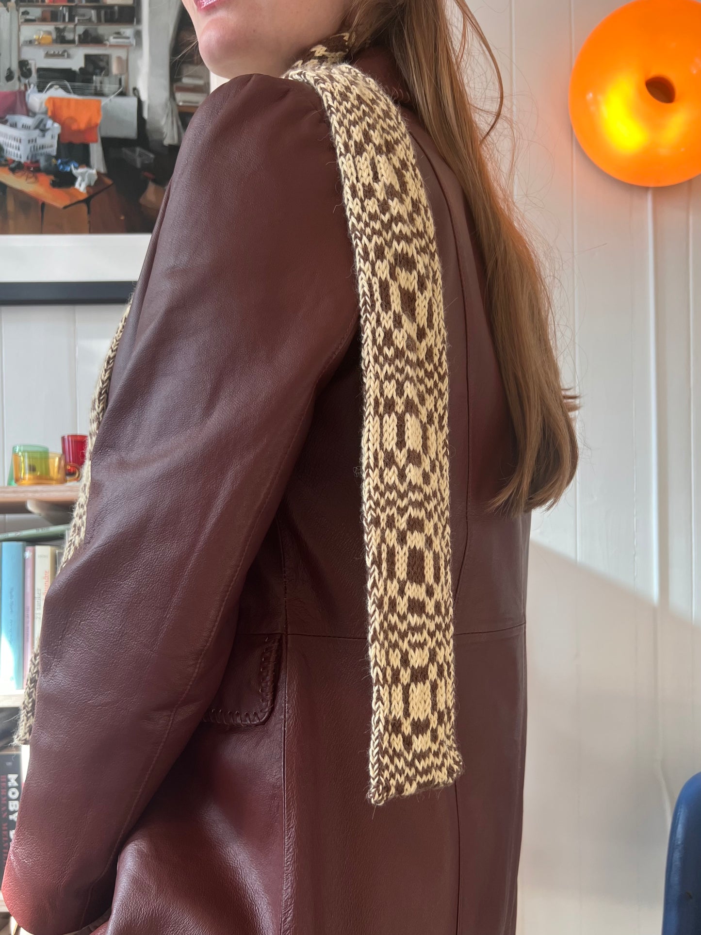 OPTICAL ILLUSION SCARF (norsk)